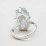 Aquamarine Silver Rings