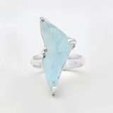 Aquamarine Silver Rings