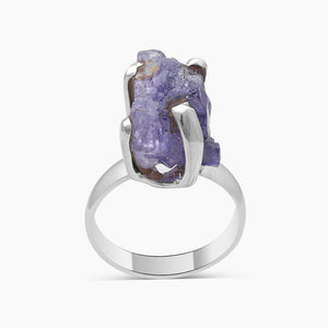 Tanzanite Silver Rings