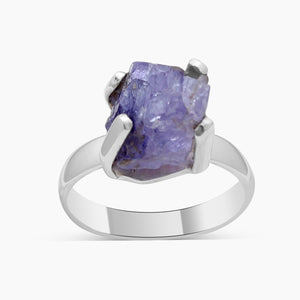 Tanzanite Silver Rings