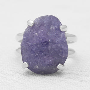 925 Sterling Silver Tanzanite Rings
