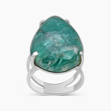 925 Sterling Silver Green Kyanite Rings