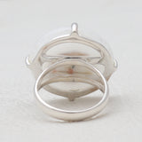 925 Sterling Silver Solar Quartz Rings