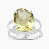 Green Gold Silver Rings