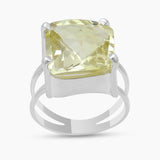 Green Gold Silver Rings