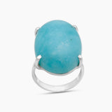 Amazonite Sterling Silver Rings