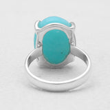Amazonite Sterling Silver Rings