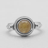 925 Sterling Silver Tourmaline Rings