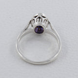 Natural Ruby Silver Rings