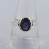 Natural Ruby Silver Rings