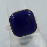 Lapis Lazuli Cabochon Silver Handmade Ring