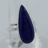 Lapis Lazuli Cabochon Silver Handmade Ring