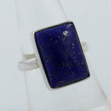 Lapis Lazuli Cabochon Silver Handmade Ring