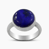 925 Sterling Silver Lapis Lazuli Rings