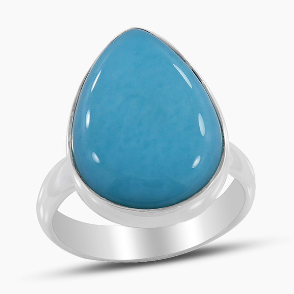 925 Sterling Silver Larimar Rings