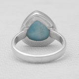 925 Sterling Silver Larimar Rings