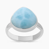 925 Sterling Silver Larimar Rings