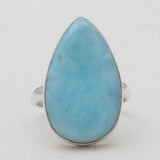 925 Sterling Silver Larimar Rings