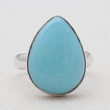 925 Sterling Silver Larimar Rings
