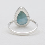 925 Sterling Silver Larimar Rings
