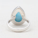 925 Sterling Silver Larimar Rings