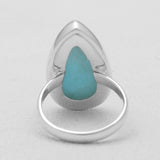 925 Sterling Silver Larimar Rings