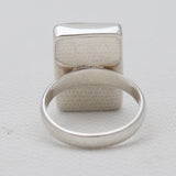 925 Sterling Silver Red Sunstone Rings