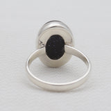 Blue Sun Sitara Silver Rings