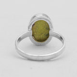 Tasmanian Serpentine Silver Rings