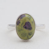 Tasmanian Serpentine Silver Rings
