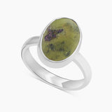 Tasmanian Serpentine Silver Rings