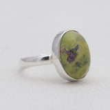 Tasmanian Serpentine Silver Rings
