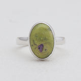 Tasmanian Serpentine Silver Rings