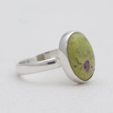 Tasmanian Serpentine Silver Rings