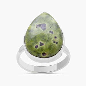 Tasmanian Serpentine Silver Rings