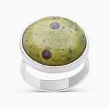 Tasmanian Serpentine Silver Rings