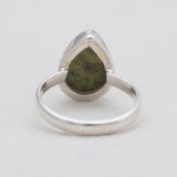 Tasmanian Serpentine Silver Rings