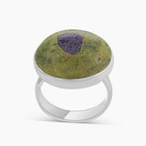 Tasmanian Serpentine Silver Rings
