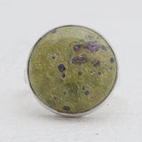 Tasmanian Serpentine Silver Rings