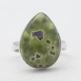 Tasmanian Serpentine Silver Rings