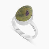 Tasmanian Serpentine Silver Rings