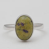 Tasmanian Serpentine Silver Rings