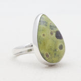 Tasmanian Serpentine Silver Rings