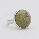 Tasmanian Serpentine Silver Rings