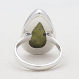 Tasmanian Serpentine Silver Rings