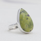 Tasmanian Serpentine Silver Rings