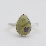Tasmanian Serpentine Silver Rings