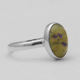 Tasmanian Serpentine Silver Rings