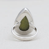 Tasmanian Serpentine Silver Rings