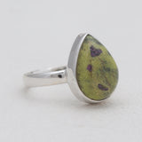 Tasmanian Serpentine Silver Rings